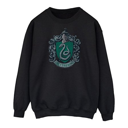 Harry Potter Herr Slytherin Sweatshirt L Svart