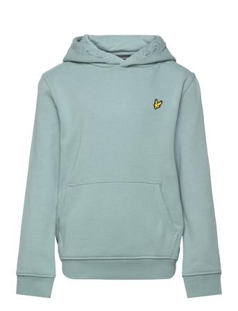 Pullover Hoodie Tops Sweatshirts & Hoodies Hoodies Blue Lyle & Scott