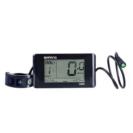 Bafang LCD Dpc18 C961 Display för Ebike Bbs Hd Mellanmotor Kontroller Tt Wyelv