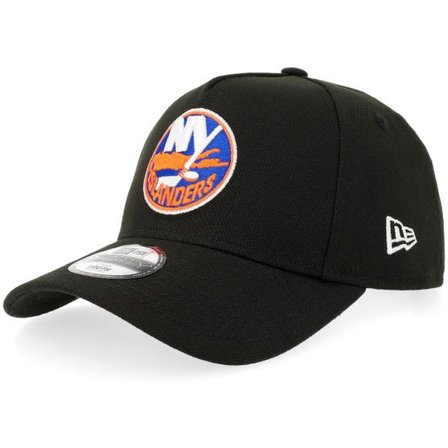 New Era - NHL Svart adjustable Keps - Kids Hatstore Exclusive x New York Islanders 9FORTY Black A-frame Adjustable @ Hatstore