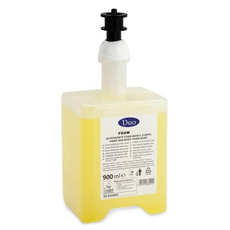 Skumtvål DUO Foamwash 900ml - Lyreco - Städ och hygien - Tvål och hygien - Tvål - Skum