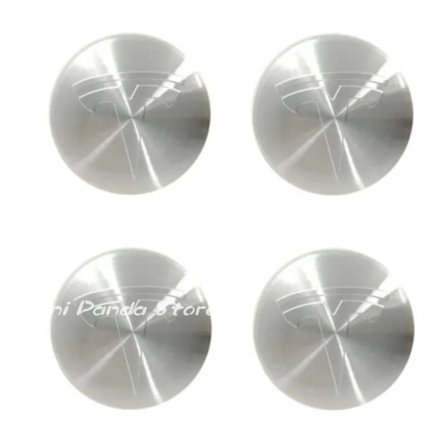 4 st Bil Hjulcentrum Nav Kapslar Skydd Dekaler för Tesla Model 3 Y S X