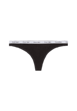 Calvin Klein Trosa i String modell, Icon Logo. Trosor Dam Svart XL
