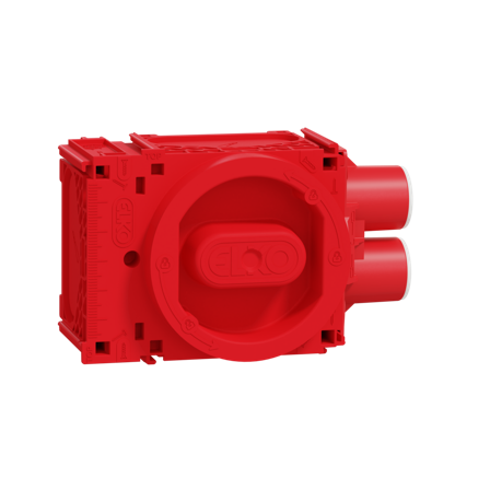 ELKO Flexi+ Veggboks 2-løp lav ring