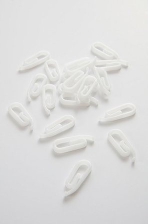 Jotex - Rypytysnauhakoukut, 20/pakk. Valkoinen Valkoinen - ELLIS - Osta Verhotarvikkeet Jotex