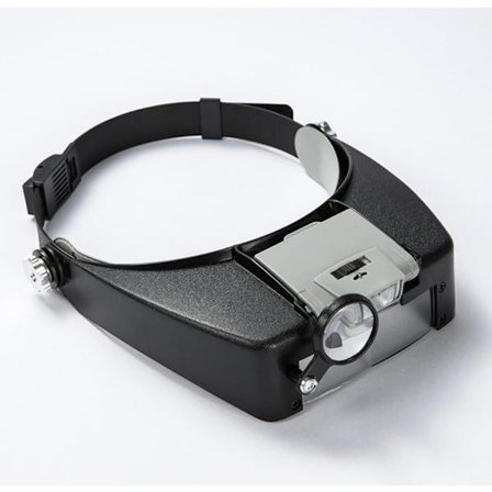 Huvudbandsförstorare 1,5X 3X 8,5X 10X Förstoringsglasögon med 2 Fr