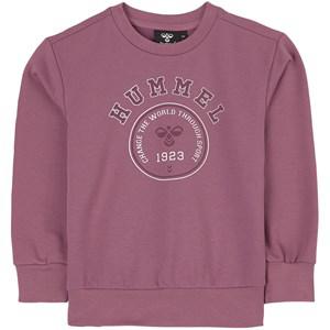 Kids - Hummel Bordeaux Botany Sweatshirt 110 cm - Jumpers and knitwear - 110 CM - Pink - Mädchen