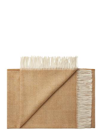 La Paz 130X200 Cm Home Textiles Cushions & Blankets Blankets & Throws Orange Silkeborg Uldspinderi