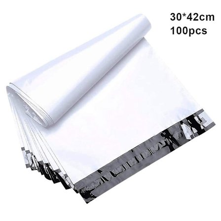 100/200 st Kuvert Kuvert Försändelsepåsar Med Självförslutande Remsa Kuvertpåsar