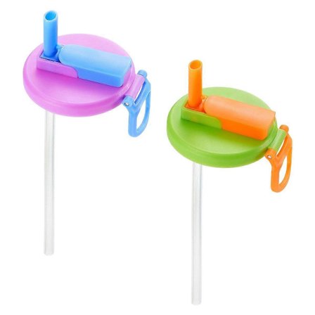 Sodavandslåg med sugerør - Genanvendeligt sodavandslåg Fritt sodavandslåg Let at trække dåsesugerør Holdbart style15