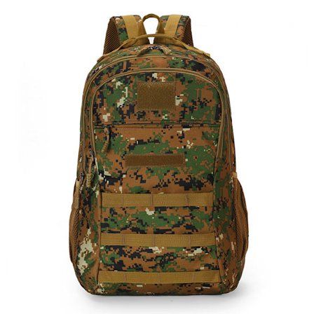 Udendørs rygsæk bjergbestigning rygsæk herre skoletaske camouflage rygsæk multifunktionel rejse niveau 3 rygsæk stor kapacitet mænd og kvinder qd