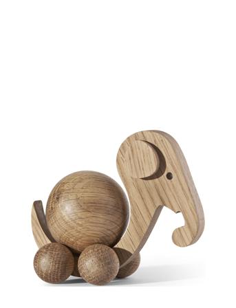 Spinning Elephant - Small Home Decoration Decorative Accessories/details Wooden Figures Ruskea ChiCura