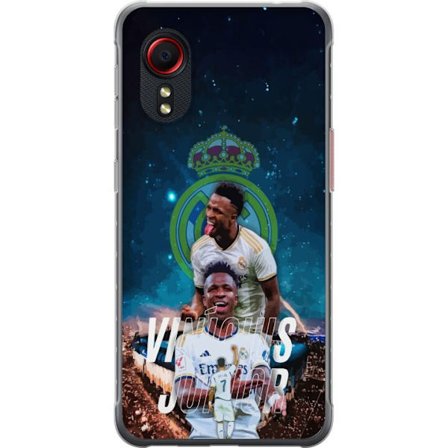 Kompatibelt Mobilskal till Samsung Samsung Galaxy Xcover 5 Vinicius Junior Real Madrid Brasilien ostoppbar ytter med explosiv fart teknik och kreativi