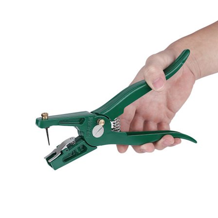 Öronmärkningsverktyg med extra stift för djurhållning