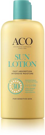 ACO Sol Lotion SPF 30 300 ml, Skincare, Solpleje, Solcreme