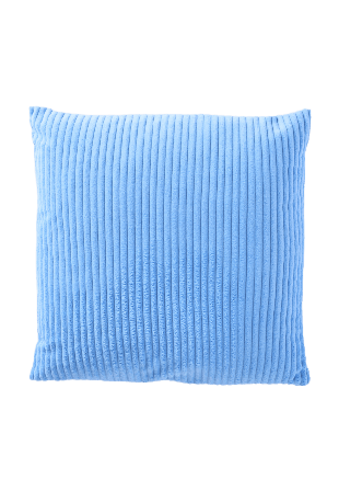 Åhléns Home Ribbad kudde SOFTA 45x45 cm Kuddar Blå ONESIZE