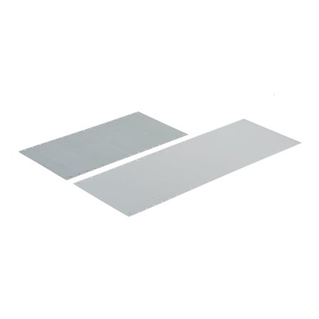 Side panel for open end frame MIX, 2100x500 mm, galvanised