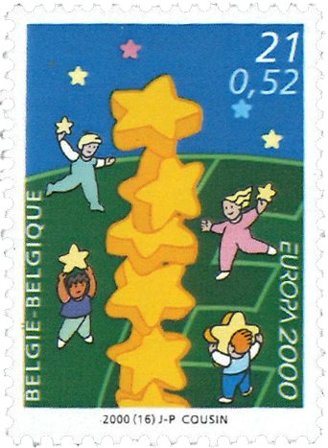 Belgien - EUROPA 2000 - Postfrisk frimærke