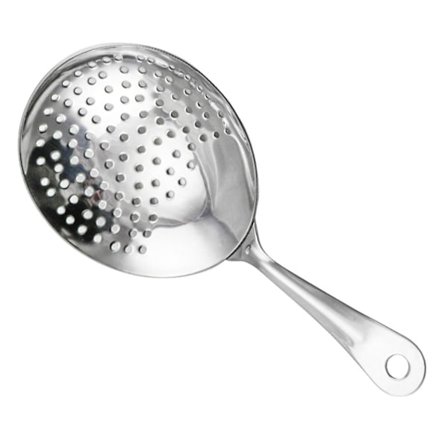 Julep Professionell Sil, Comfort Grid 304 Rostfritt Stål Ergonomiskt Handtag Cocktail Sil Sked Köksredskap (Silver)