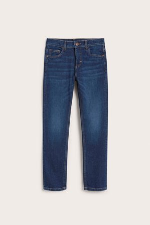 Kappahl | Slim jeans mid waist | Tumma denim