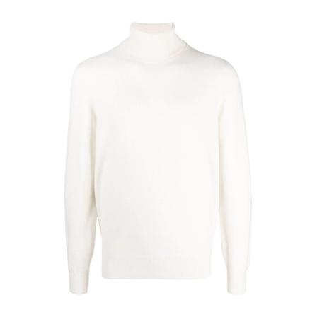 Brunello Cucinelli, Sweater Wit, Heren, Maat:M