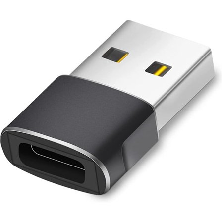 USB C - naar USB A -adapter, snel opladen en gegevensoverdracht