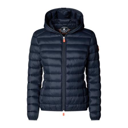 Save The Duck, Coats Blauw, Dames, Maat:L