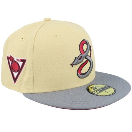 New Era - Amarillo fitted Gorra - Arizona Diamondbacks 59FIFTY Titan Soft Yellow/Grey/Red Fitted @ Hatstore