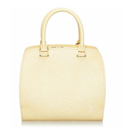Louis Vuitton Vintage Pre-owned HandTass , Beige , Dames , Maat: ONE Size Vintage Tassen