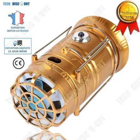 Solarlampe LED - TD - Bærbar - 5W - 1000 mA - 360° rotation