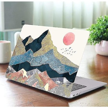 Macbook Air 13" Fodral 2020 2019 2018 Utgivna A2337/a2179/a1932 Med Display Touch Id