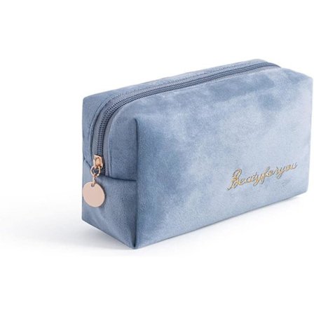 Kosmetiktaske blå