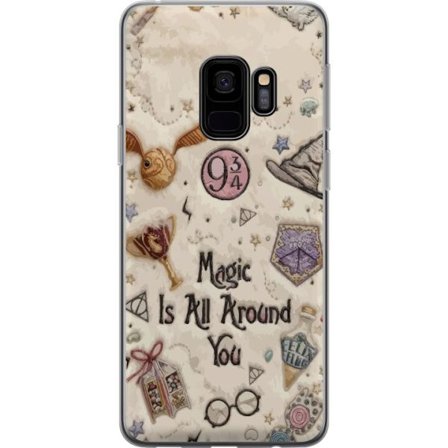Kompatibelt Mobilskal till Samsung Samsung Galaxy S9 Broderad magisk illustration med symboler, citat och fantasivärld inspirerad av sagor som skapar