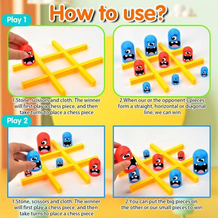 /#/Suuri syö pieni tic tac toe -pelisetti, 2 pelaajaa sininen punainen Gobblet G/#/