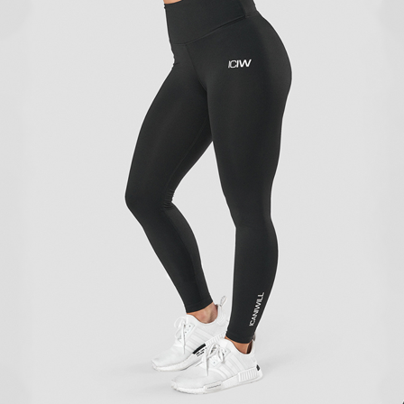 ICANIWILL Scrunch V-shape Tights, Black