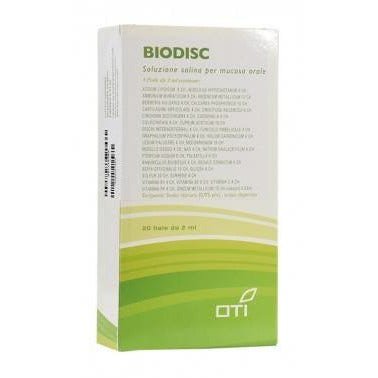 Oti Biodisc Composto 20 Fiale Fisiologiche 2ml