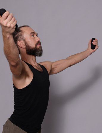 Moonchild Yoga Wear Moonchild Weight Bars - Black - ONE SIZE