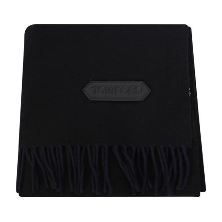 Tom Ford, Scarves Zwart, Heren, Maat:ONE Size