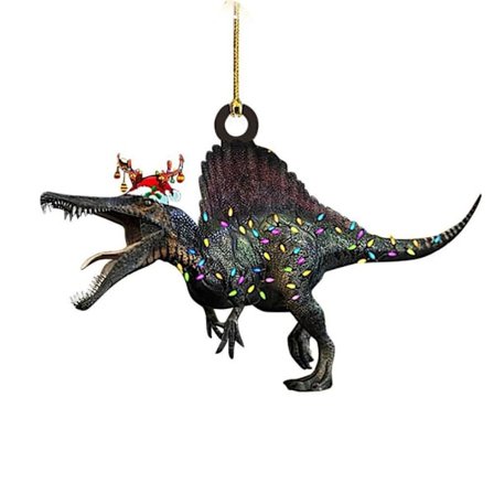 Jule Dinosaur Ornamenter Juletræ Dinosaur Pendant 3 3