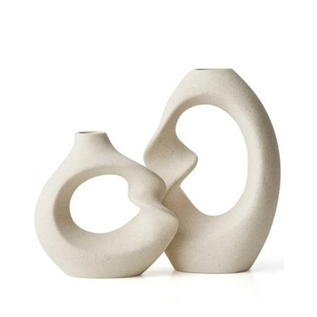 Blomst Vase Hjem Dekoration Tilbehør Keramik Vase til Tørrede Blomster Interiør Bord Ornamenter