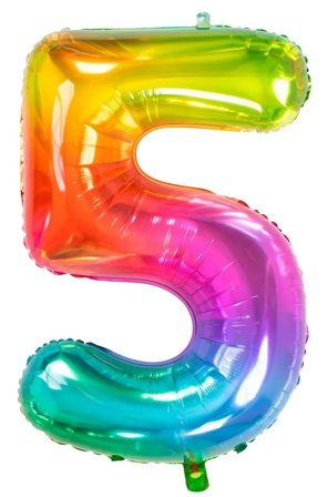 Sifferballong Yummy Gummy 81 cm "0-9" Siffra 5