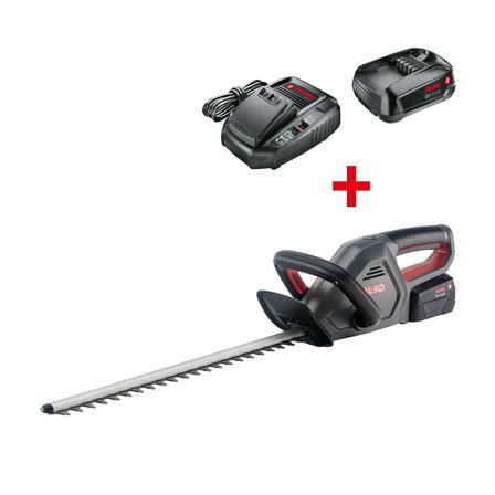 AL-KO HT 1845 Hekksaks med batteri og lader, Hagemaskiner