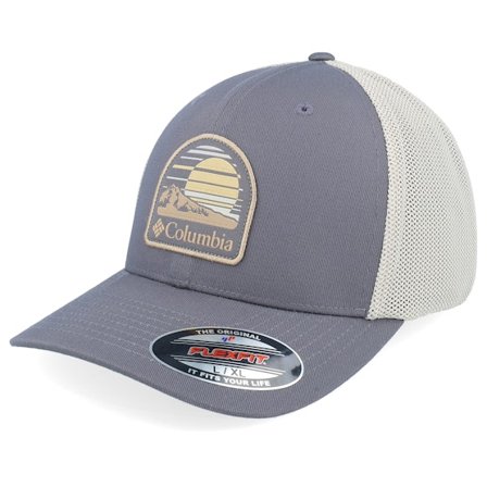 Columbia - Grå trucker Caps - " Mesh Ball Cap City Grey Dark Stone Trucker" @ Hatstore