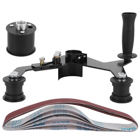 Beltepusser for rustfritt stål, rørbørstemaskin, vinkelsliper tilbehør