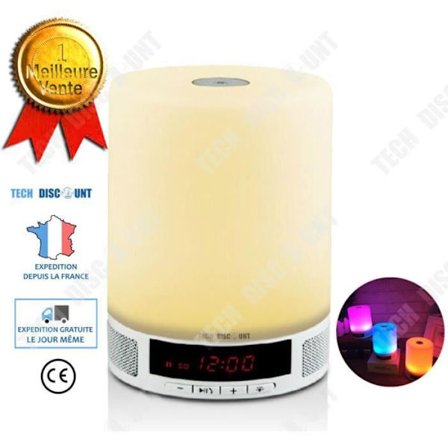 Bluetooth-nattlampa - TD - Ljus högtalare - 3W - Handsfree - Uppladdningsbar