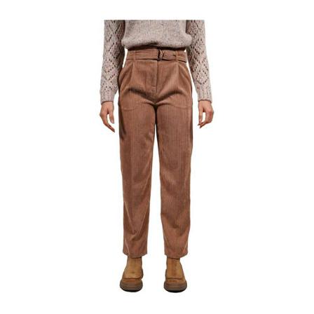 Liu Jo Straight Broek , Bruin , Dames , Maat: M