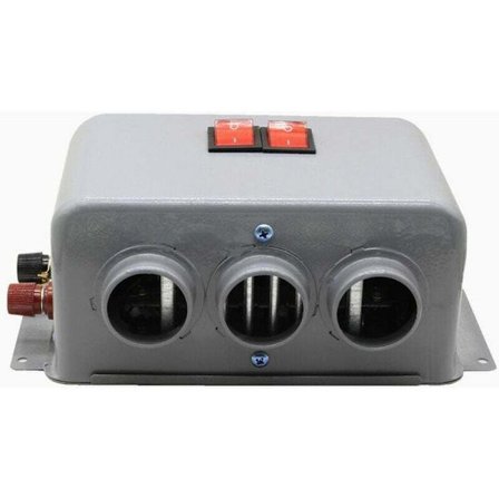 800W 12V Kompakt Bilvarmer med 3 Ventiler, Hurtig Opvarmning og Afrimning, Lavt Støjniveau, Kompatibel med de fleste Køretøjer