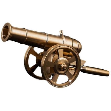 Lille Messing Kanon Dekor Kanon Model Dekorativ Kanon Model Retro Kanon Statue
