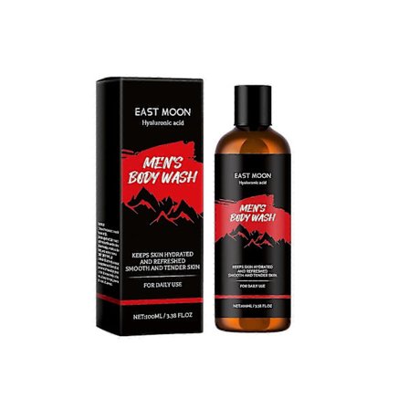 Fuktgivande duschtvål för män med jasminolja & E-vitamin - Djup återfuktning & mild rengöring