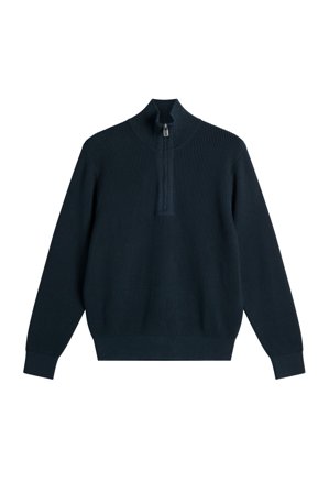 J.Lindeberg - Alex Half Zip Knitted Sweater - Fashion - Blue - Men - L